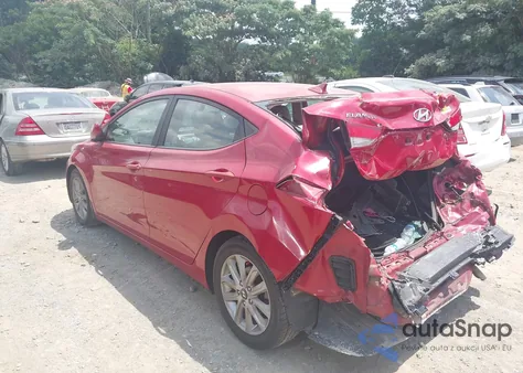 2015 Hyundai Elantra Se from USA, damaged, VIN KMHDH4AE7FU350685